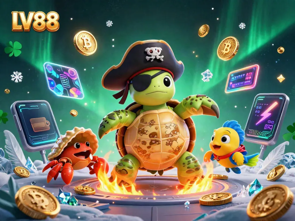 Experience thrilling cockfighting action at LV88 with dynamic characters and vibrant visuals.