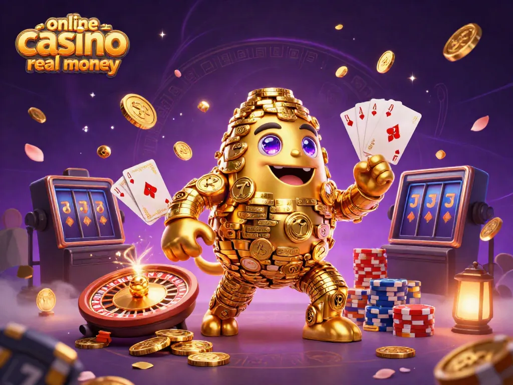 Engage with thrilling games at online casino real money platforms, featuring dynamic 3D casino elements.