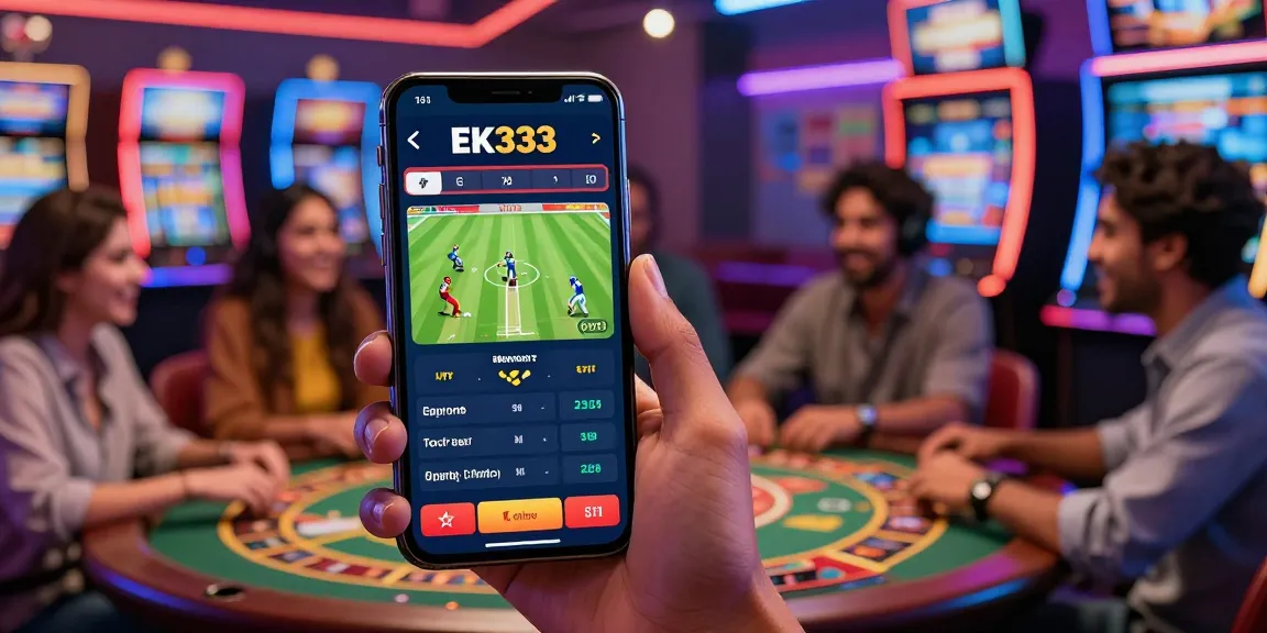 Engaging EK333 online betting experience with players enjoying live sports betting.