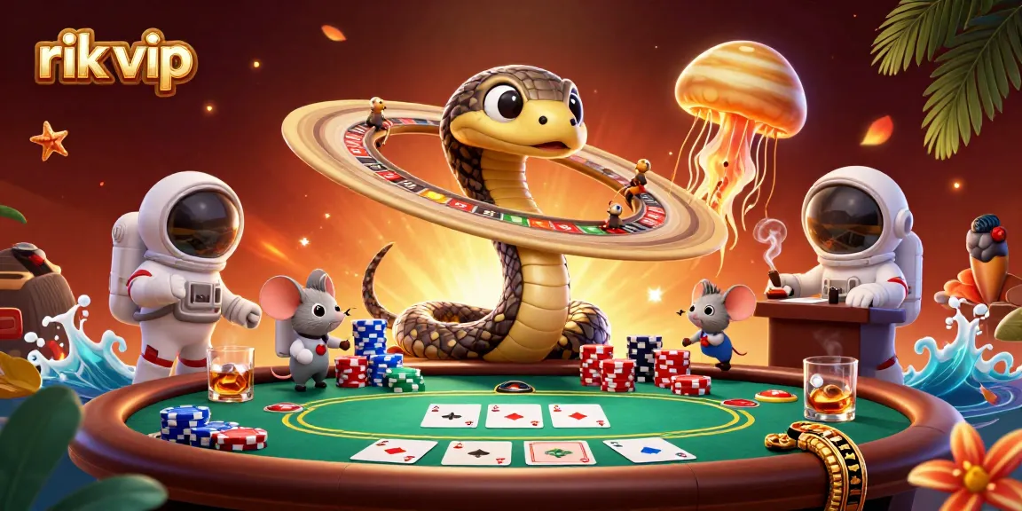 Experience the thrilling world of rik vip with astronaut mice betting on a cosmic roulette wheel
