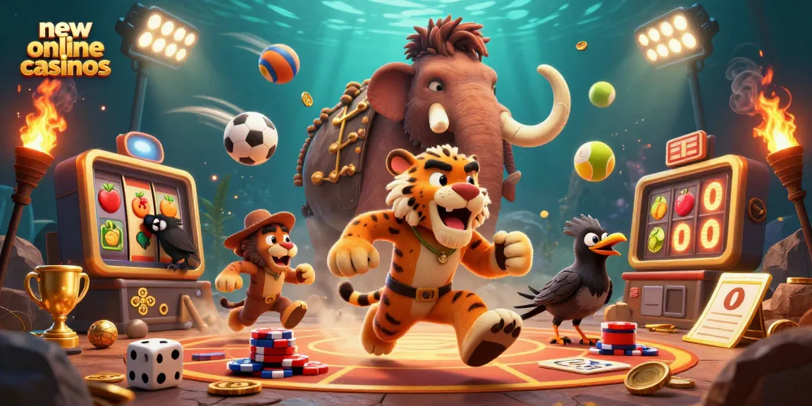 Engage with the thrilling world of new online casinos featuring exciting slot reels, jackpots, and dynamic gaming elements.
